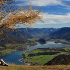 Herbstlicher Blick am Wolfgangsee