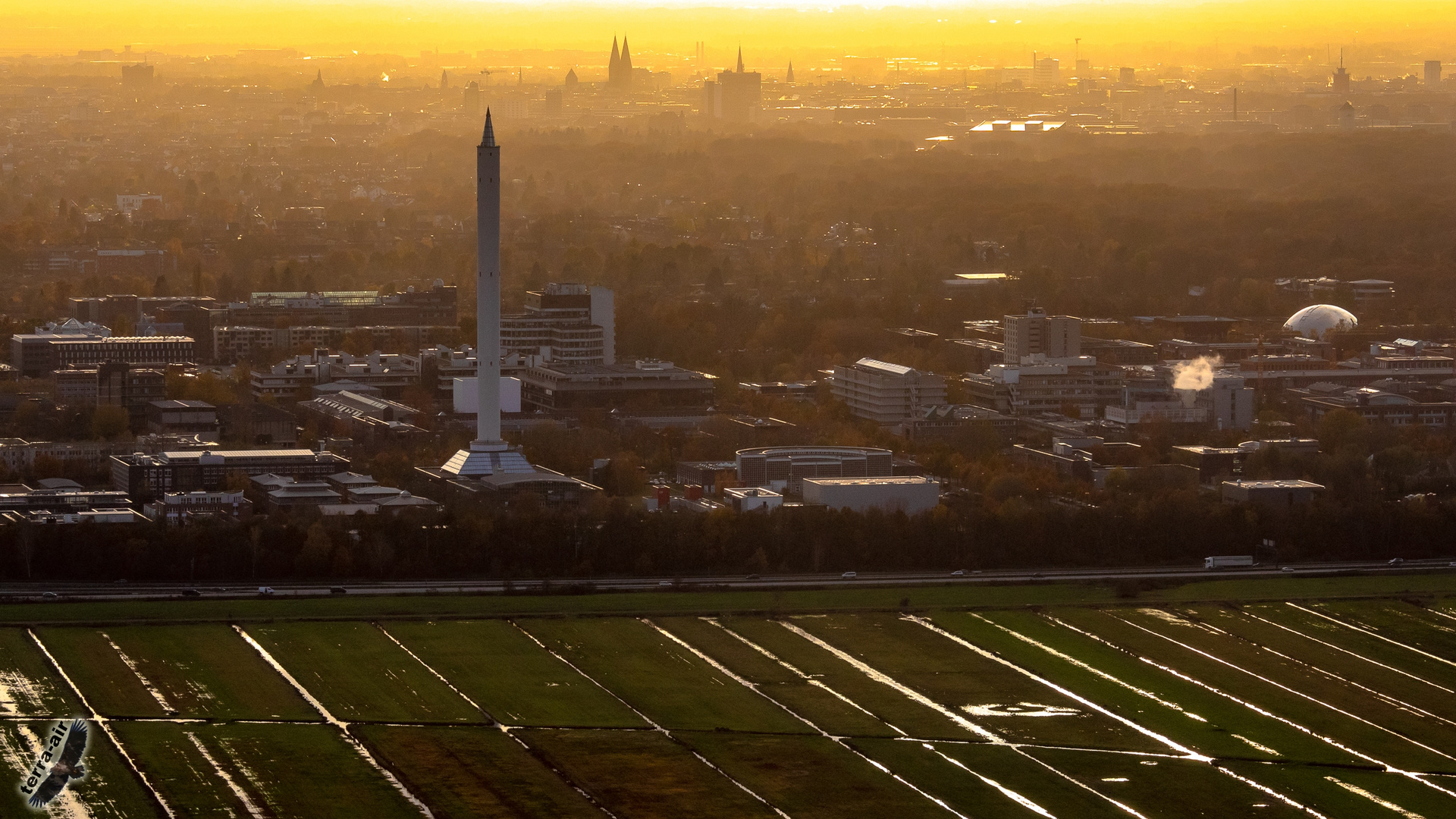 Herbstlicher Blick auf Bremen