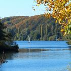 herbstlicher Blick auf den Kamnader See