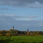 herbstlicher Blick auf Wiesenburg