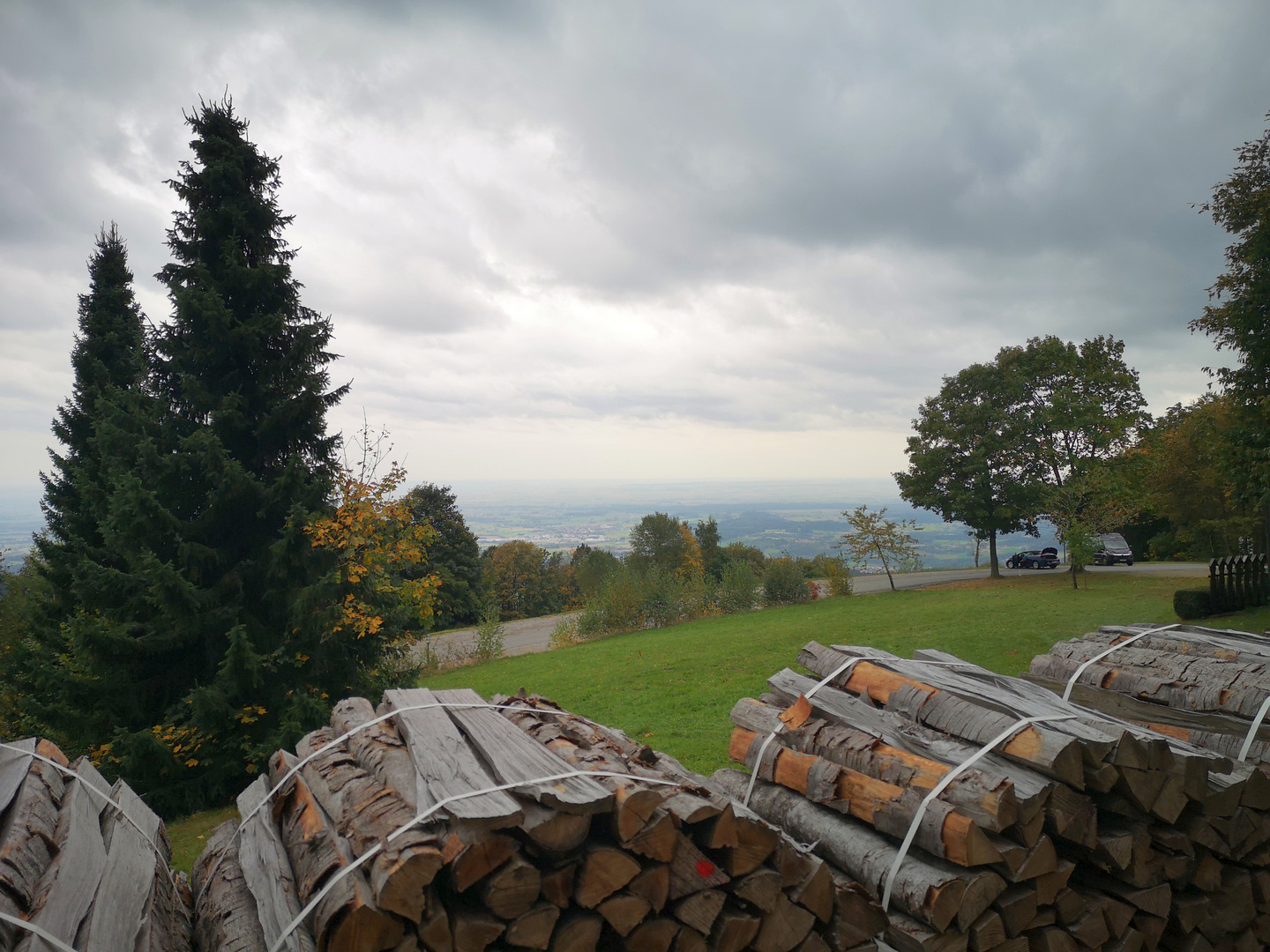 Herbstlicher Blick ins Donautal