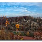 herbstlicher Blick nach Österreich