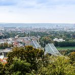 Herbstlicher Blick über Dresden