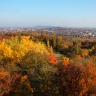 Herbstlicher Blick vom Bürgerturm auf Gotha