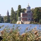 Herbstlicher Blick zum Marmorpalais...