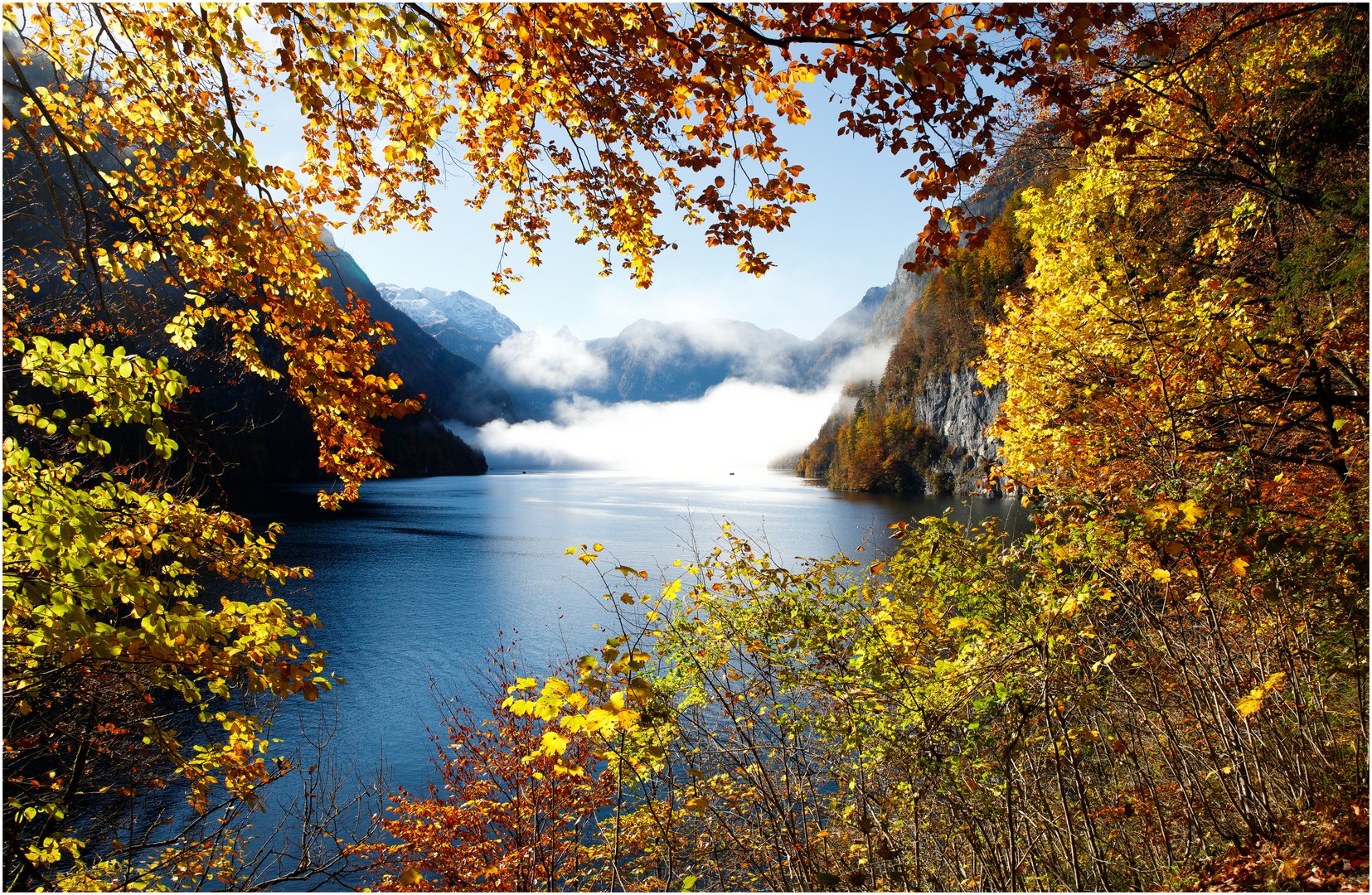 Herbstlicher Durchblick