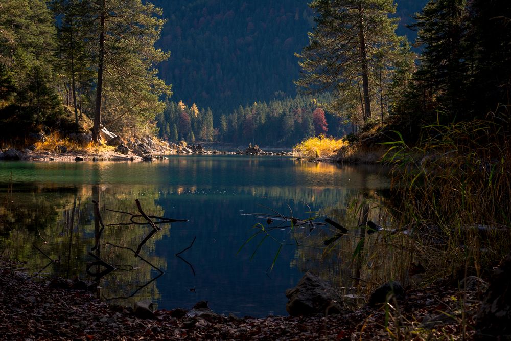 Herbstlicher Eibsee