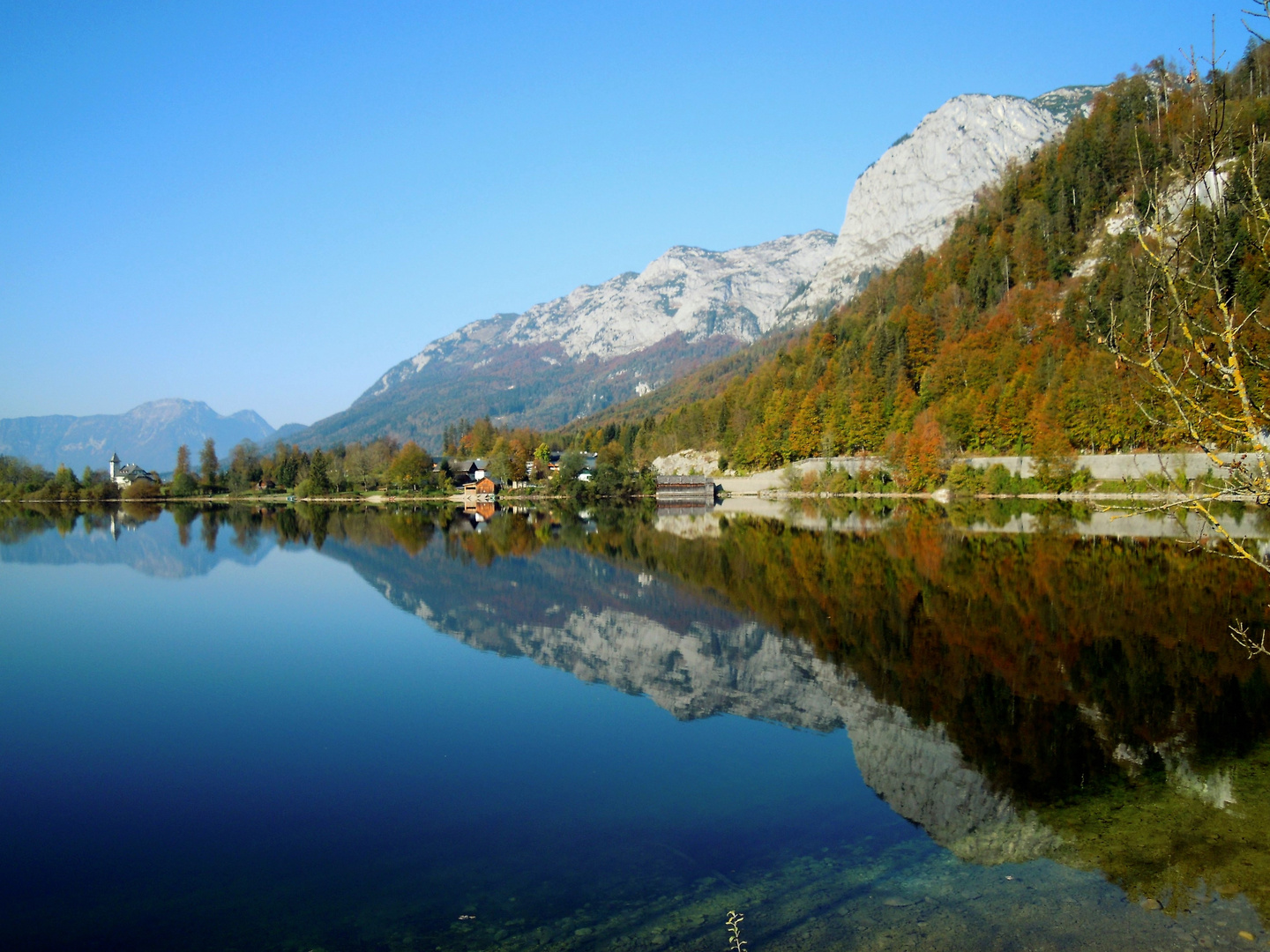 herbstlicher Grundlsee