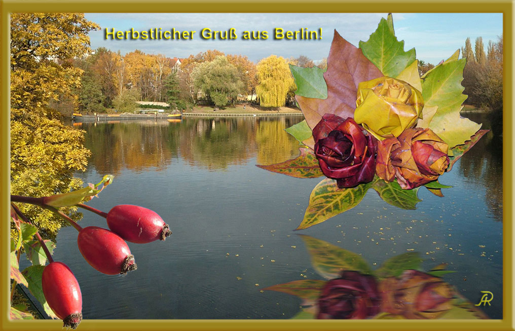 Herbstlicher Gruss aus Berlin!