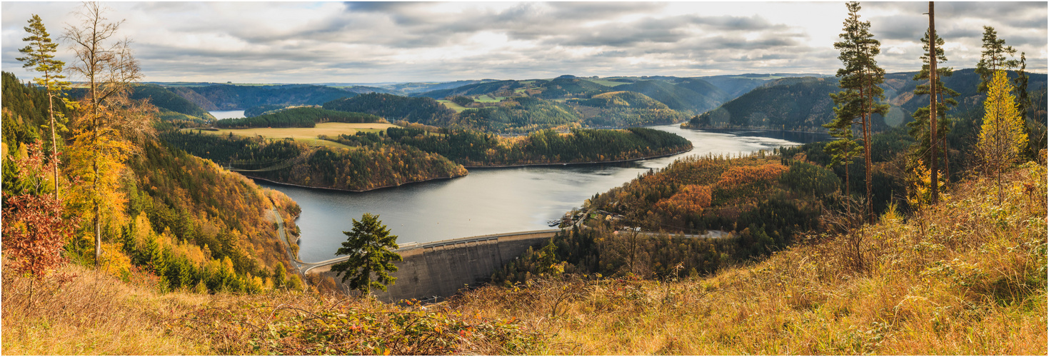 Herbstlicher Hohenwartestausee 