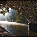 Herbstlicher Morgen an der Wupper