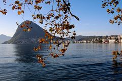 herbstlicher Morgen in Lugano