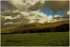 Herbstlicher Odenwald.