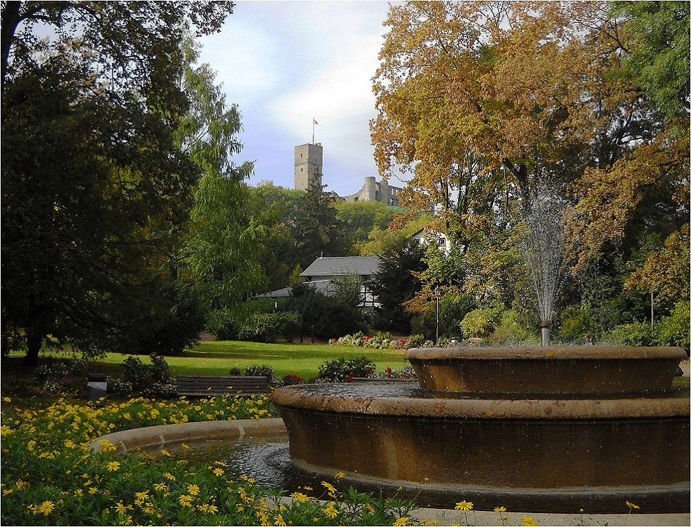 Herbstlicher Park