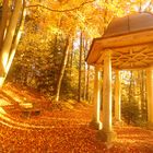 Herbstlicher Pavillon