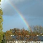 Herbstlicher Regenbogen