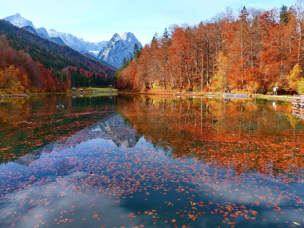 Herbstlicher Riessersee...