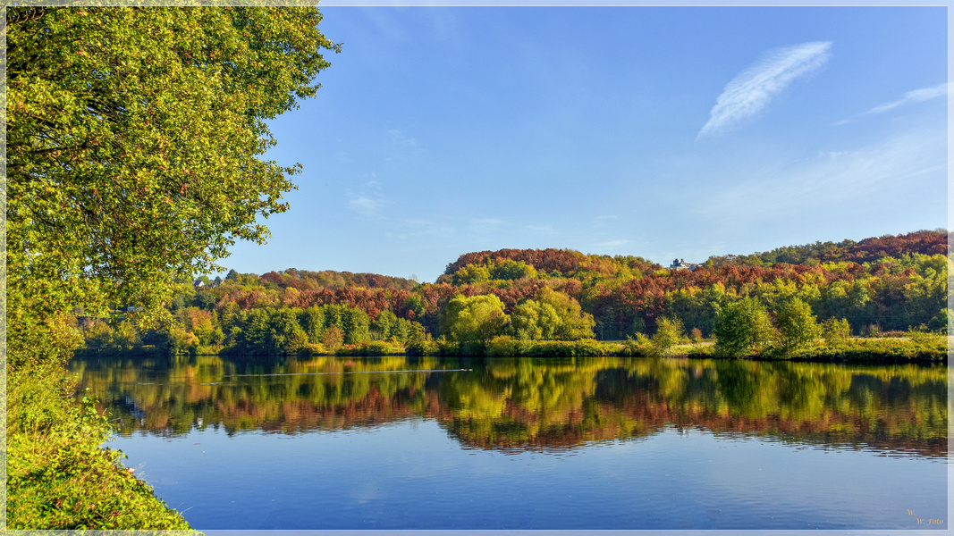Herbstlicher Ruhrspiegel