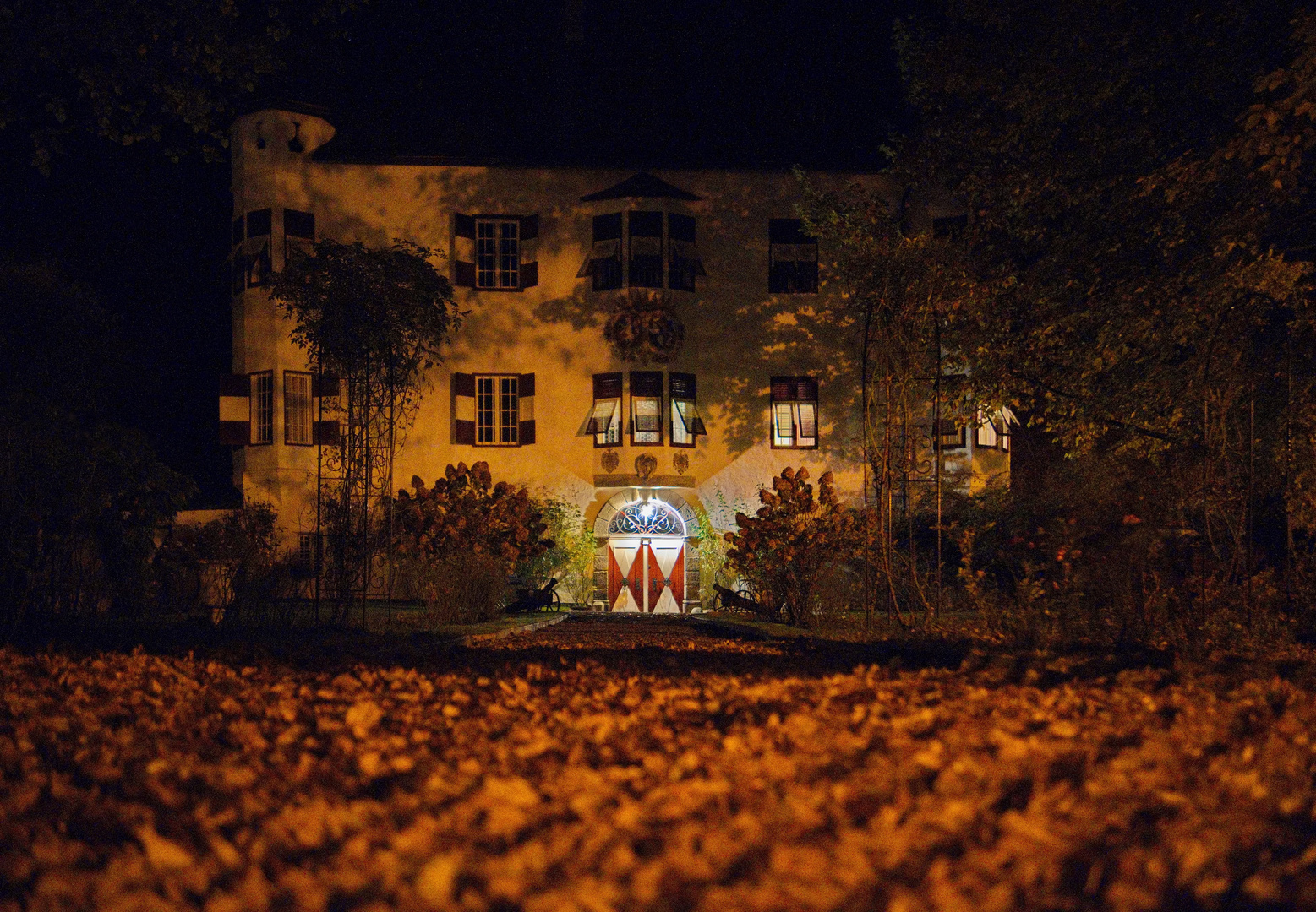 Herbstlicher Schloßgarten 