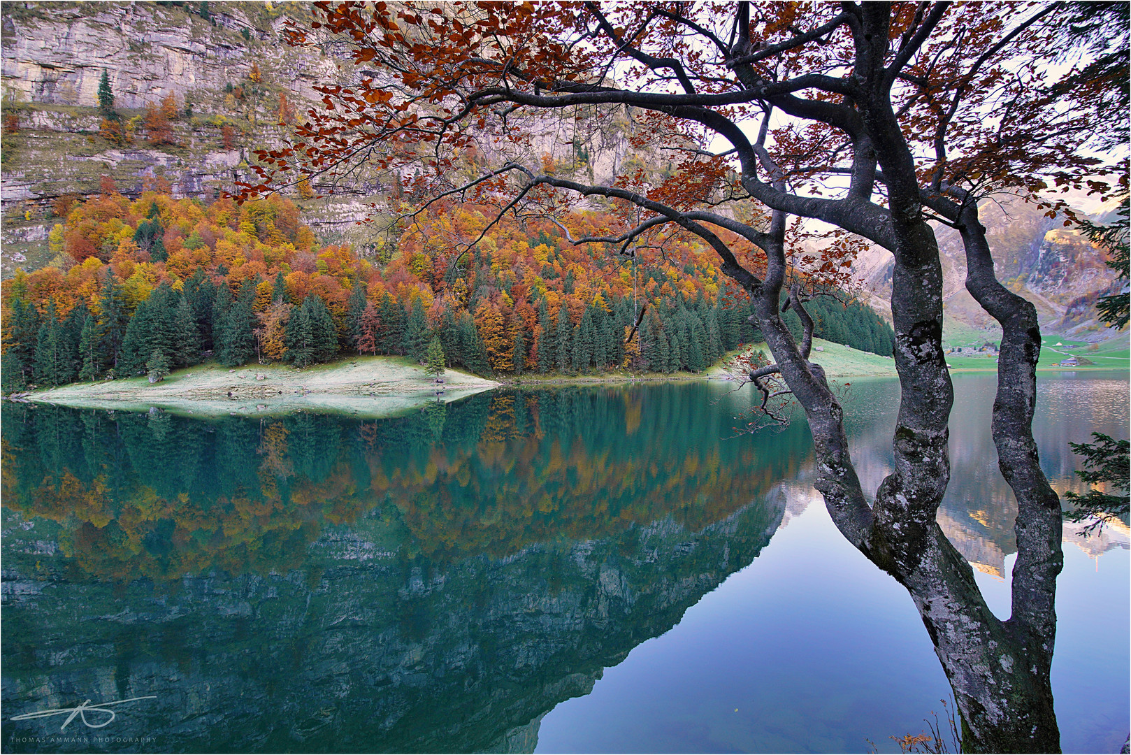 Herbstlicher Seealpsee