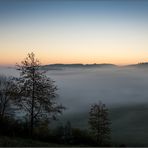 Herbstlicher Sonnenaufgang