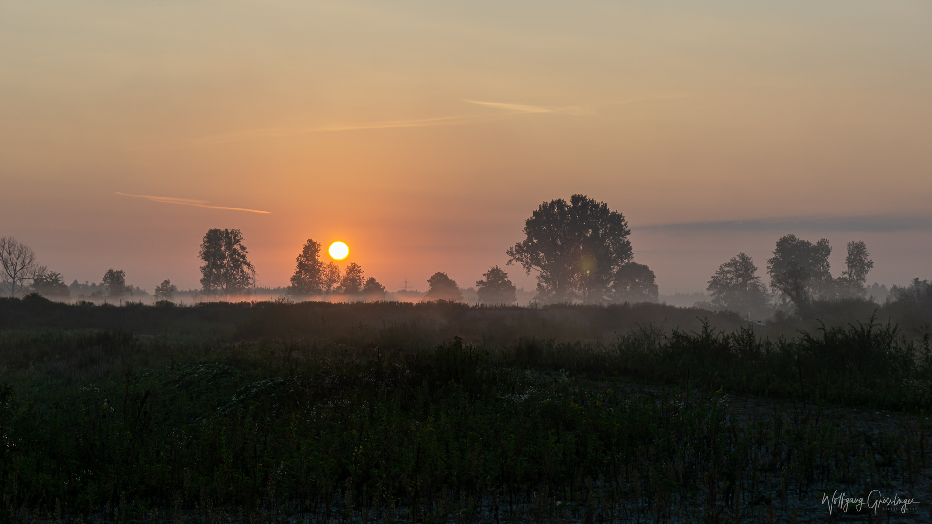 Herbstlicher Sonnenaufgang