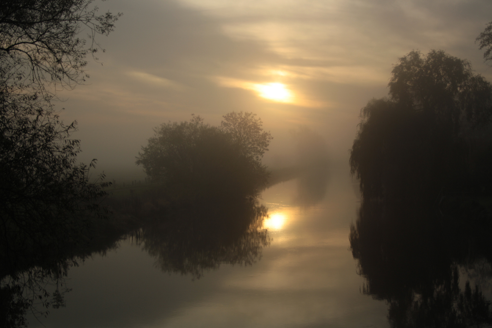 Herbstlicher Sonnenaufgang