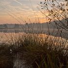 Herbstlicher Sonnenaufgang im Schwattet Gatt (Vreden)