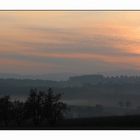 herbstlicher Sonnenuntergang