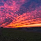 Herbstlicher Sonnenuntergang