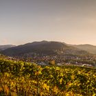 Herbstlicher Sonnenuntergang über Kappelrodeck 