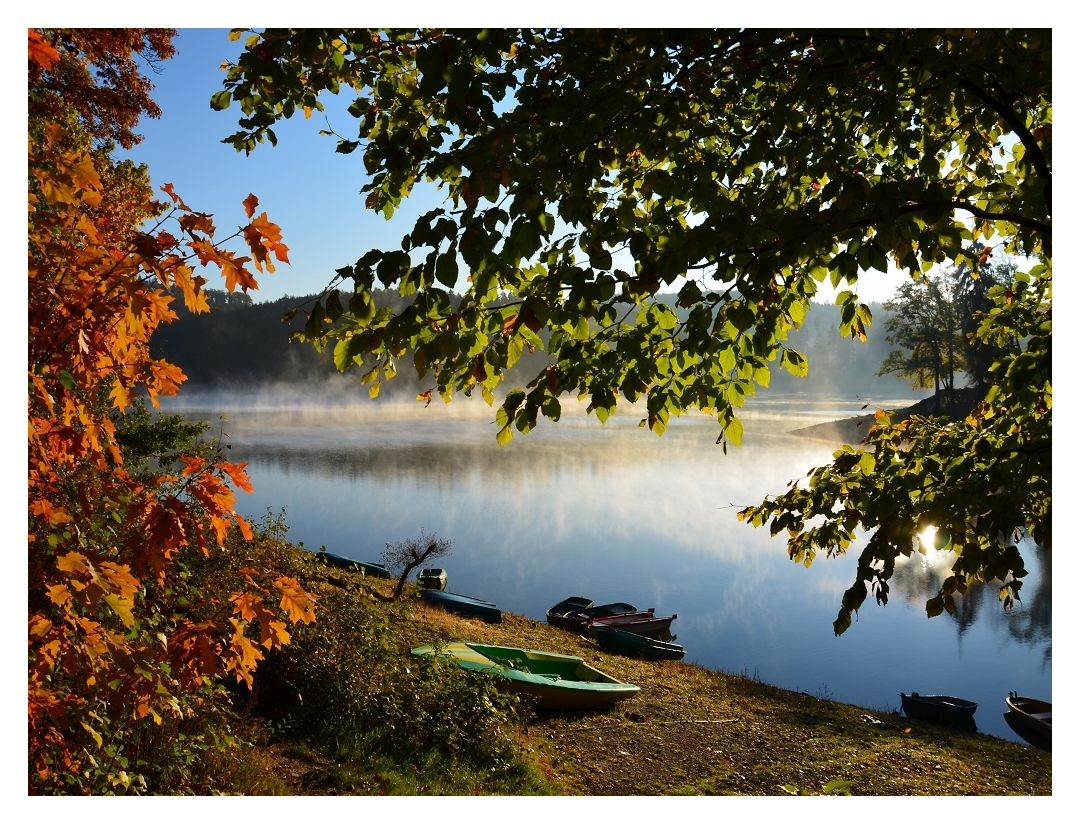 Herbstlicher Sorpesee