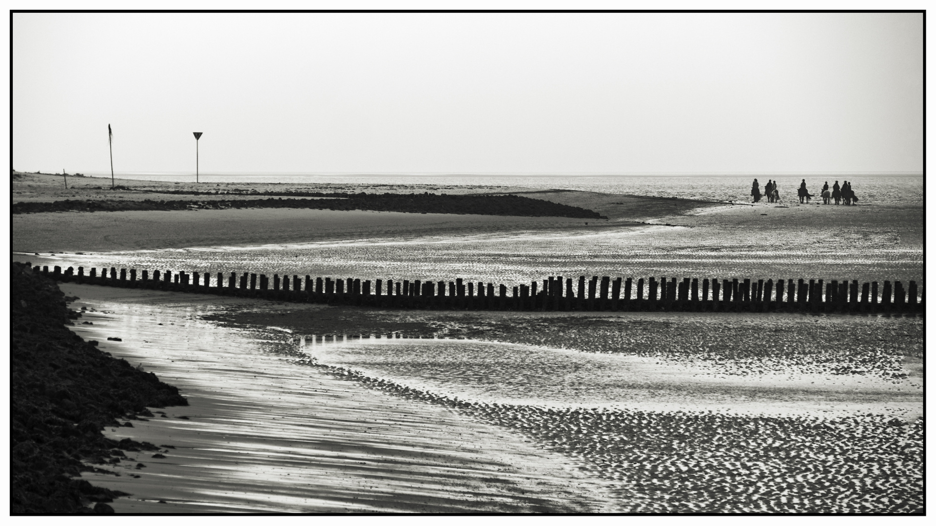 Herbstlicher Strandritt II