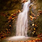 Herbstlicher Wasserfall