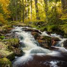 Herbstlicher Wasserfall