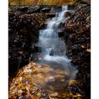 Herbstlicher Wasserfall