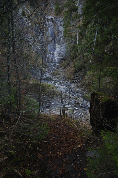 herbstlicher Wasserfall