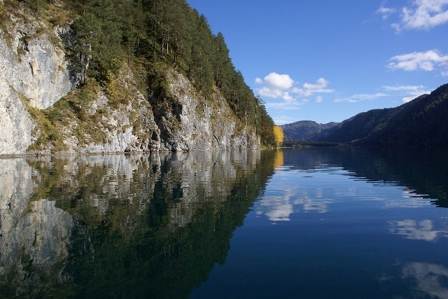 herbstlicher Weissensee