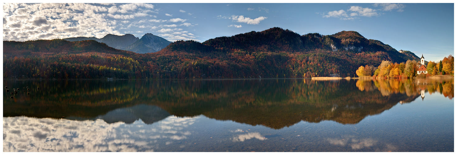 herbstlicher Weißensee