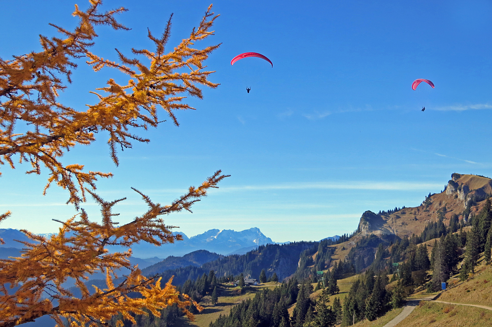 Herbstlicher Zugspitzblick (2)