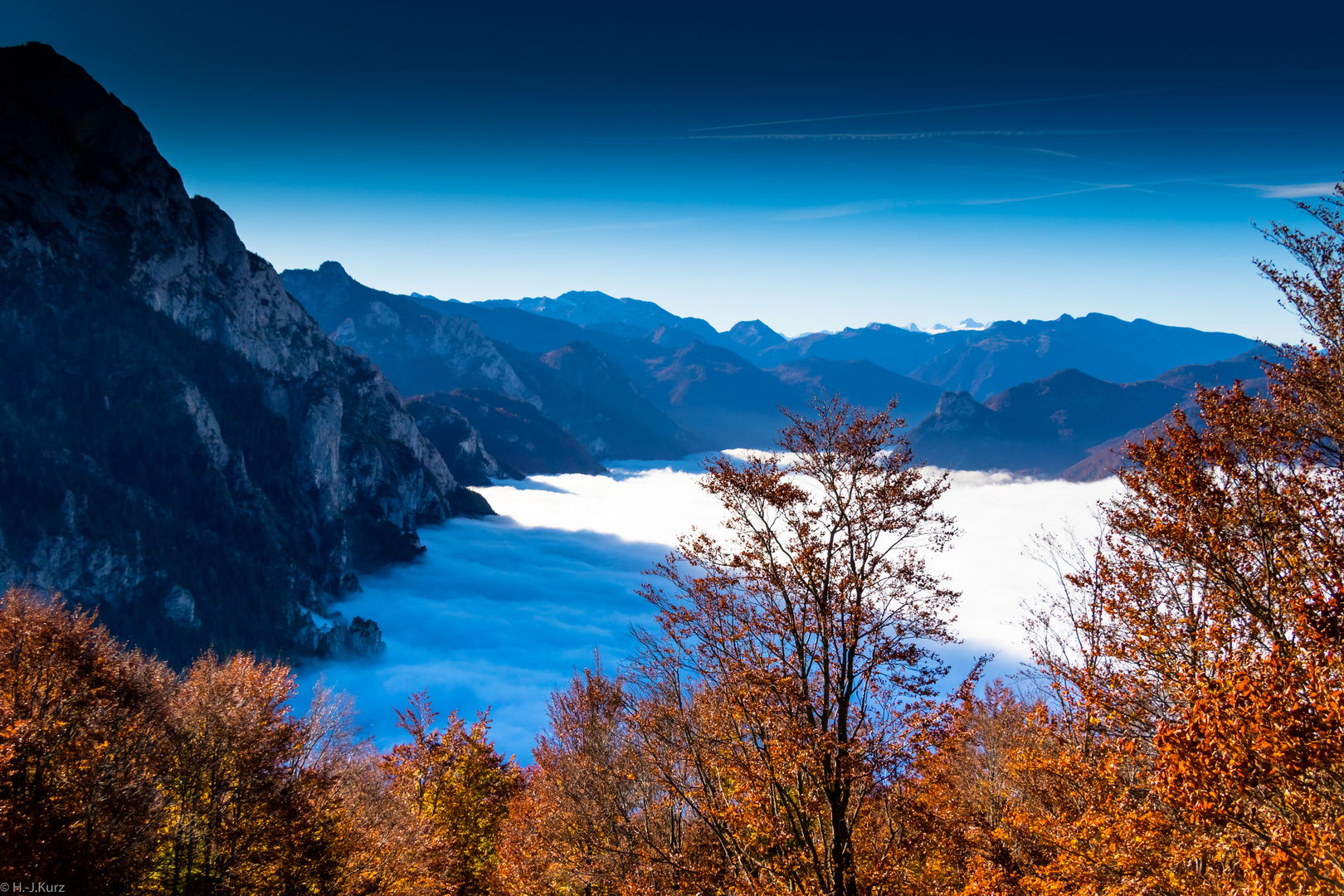 Herbstlicherblick am Dachstein