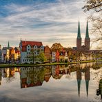 Herbstliches buntes Lübeck