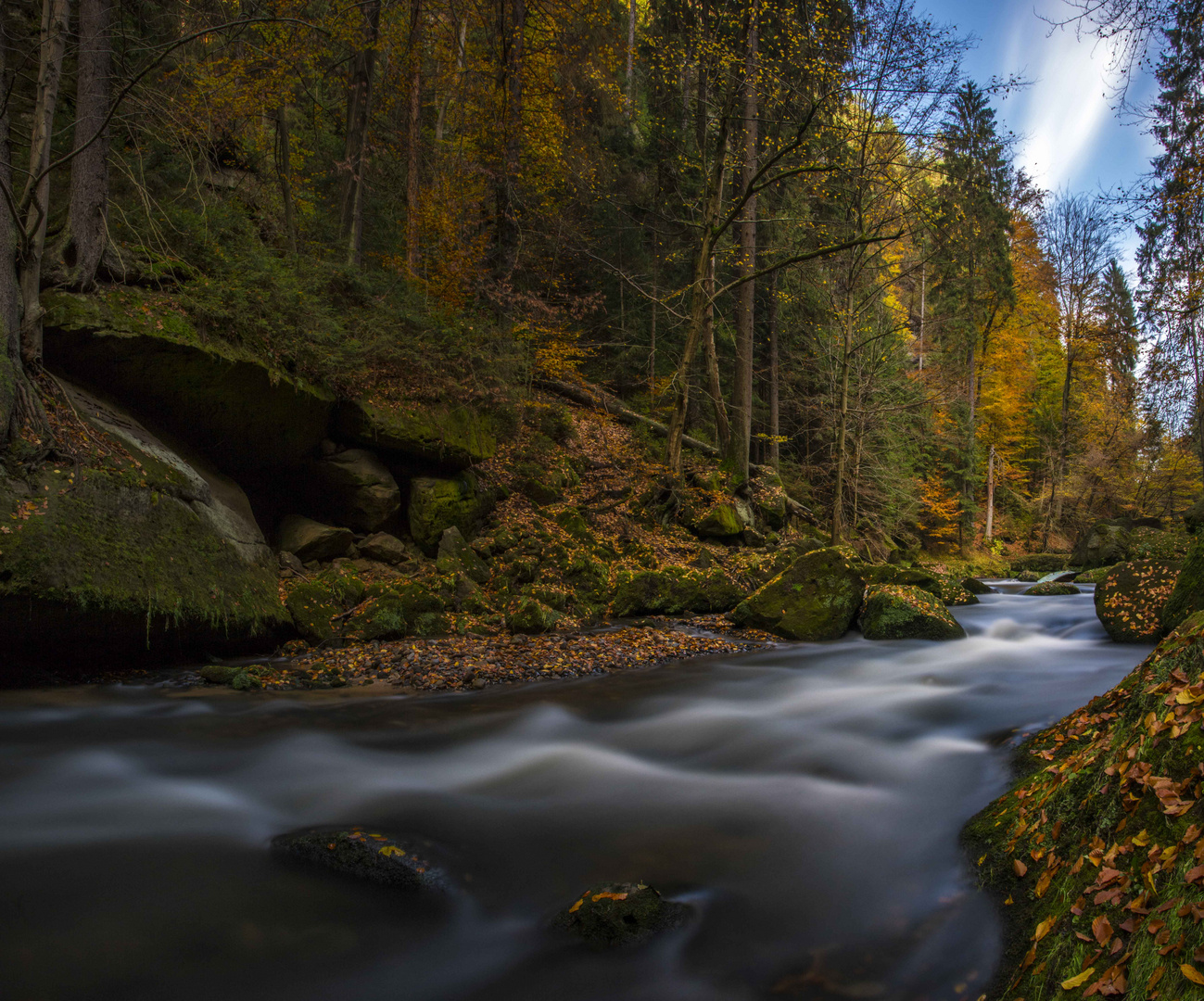 Herbstliches Edmundsklamm