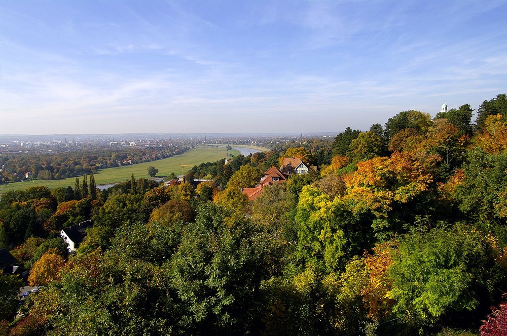 Herbstliches Elbtal