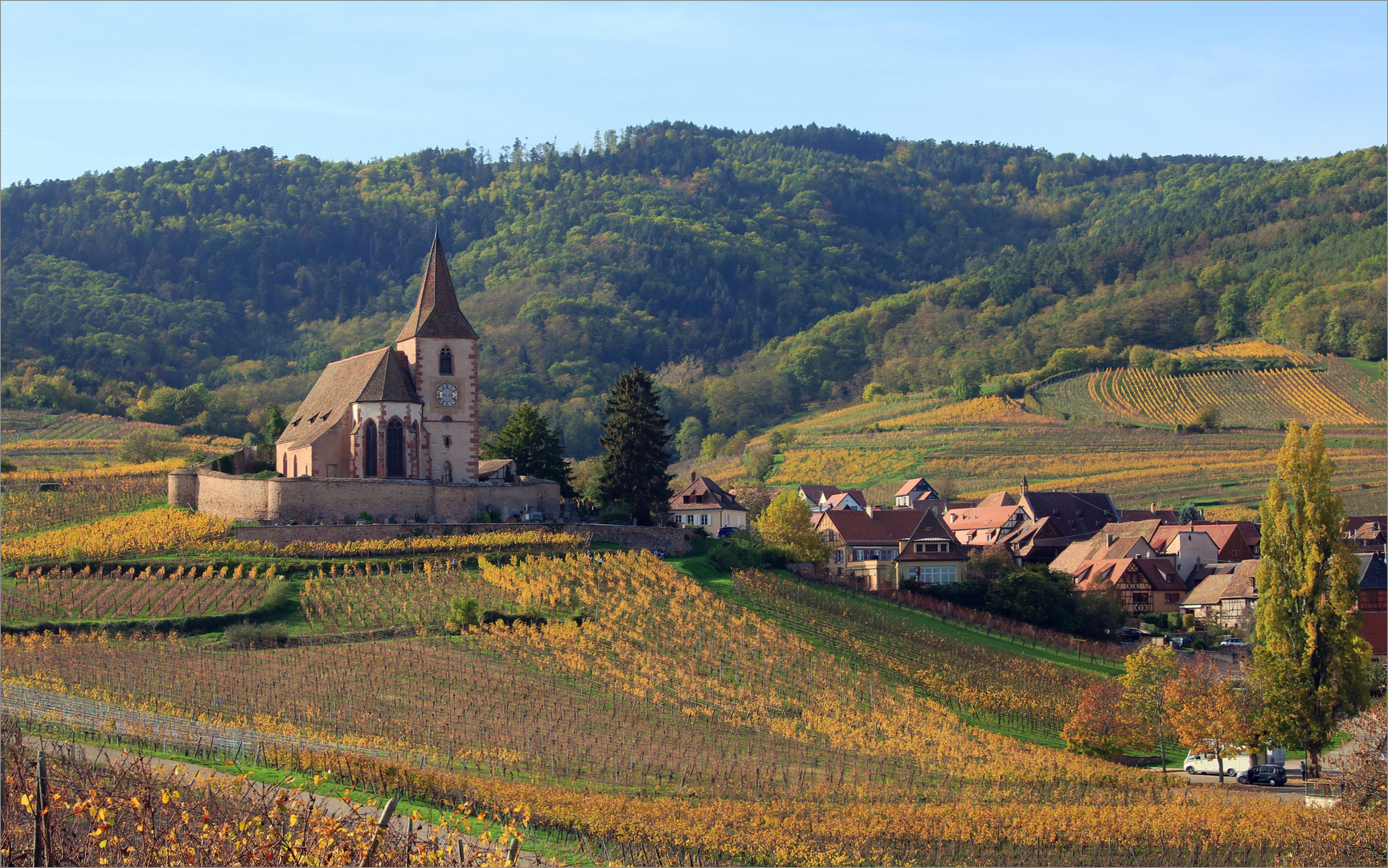 Herbstliches Elsass