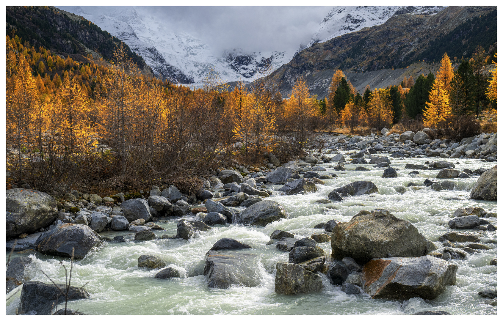 Herbstliches Engadin