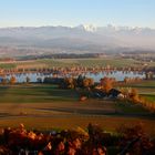 Herbstliches Gerzensee in der Abendsonne