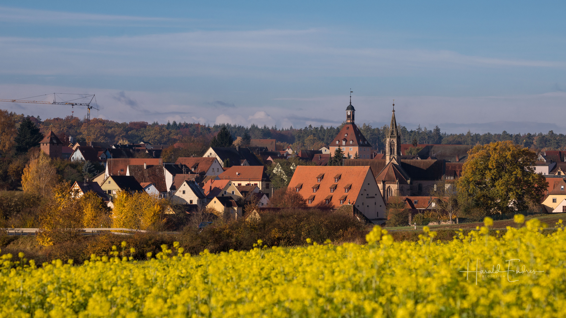 Herbstliches Heilsbronn