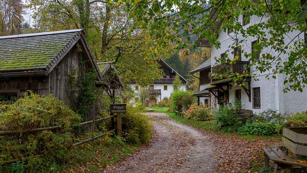 Herbstliches Idyll - Salzkammergut