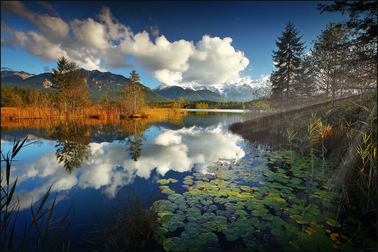 ~ HERBSTLICHES ISARTAL NEBELEINFALL ~